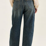 Judy Blue High Waist Marlow Hollywood Waistband Double Button Jeans