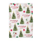 Mahjong Christmas Kitchen Towel