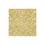 Caspari Fretwork Gold Cocktail Napkin - package of 20