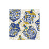 Caspari Patterned Dreidels Cocktail Napkin - package of 20
