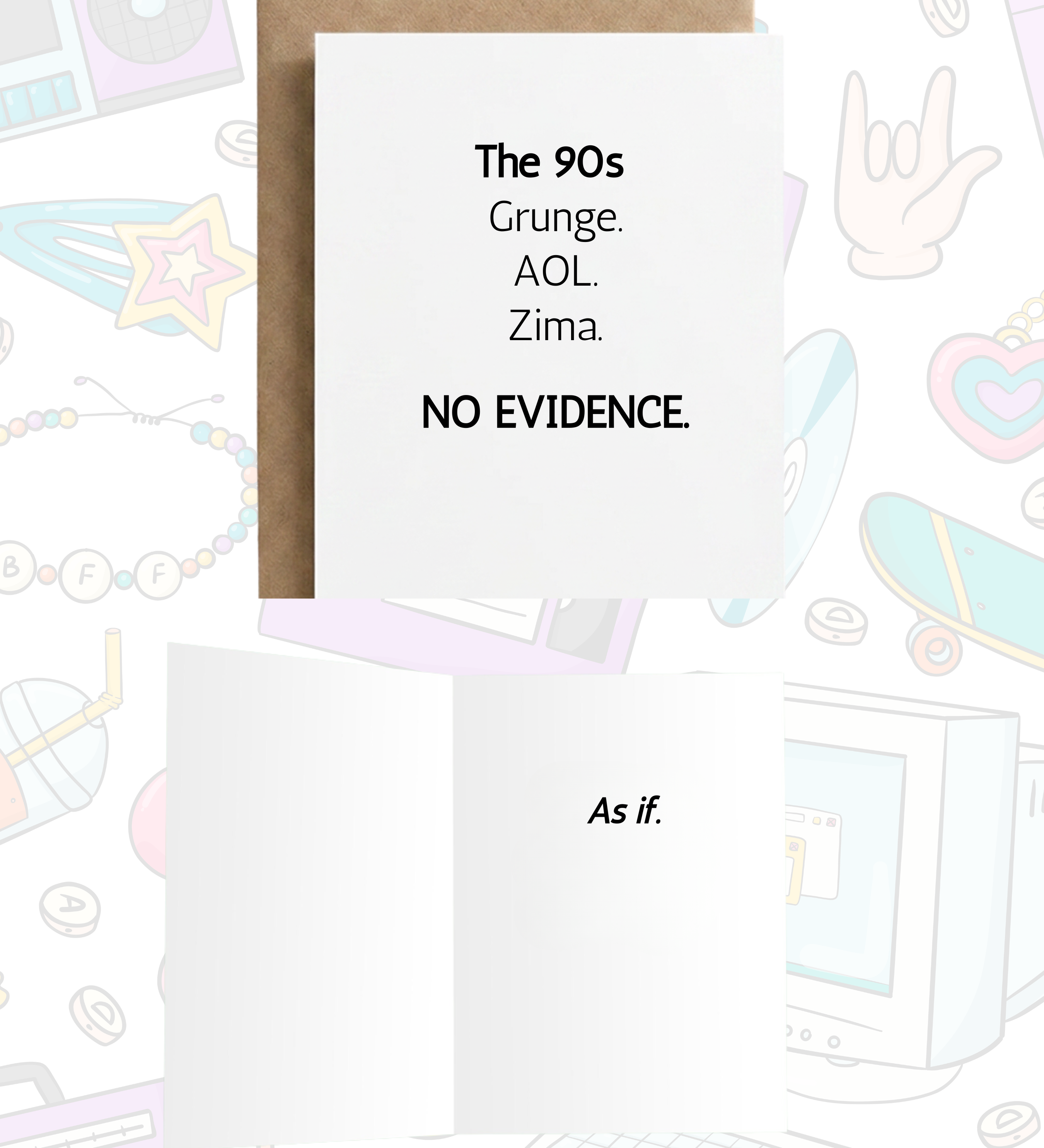 Nostalgia Birthday Cards | 80s, 90s & 2000s: 90s