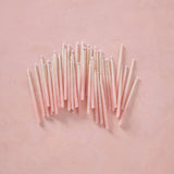 Hand-dipped Beeswax Birthday Candles | Pink Ombré