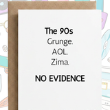 Nostalgia Birthday Cards | 80s, 90s & 2000s: 80s