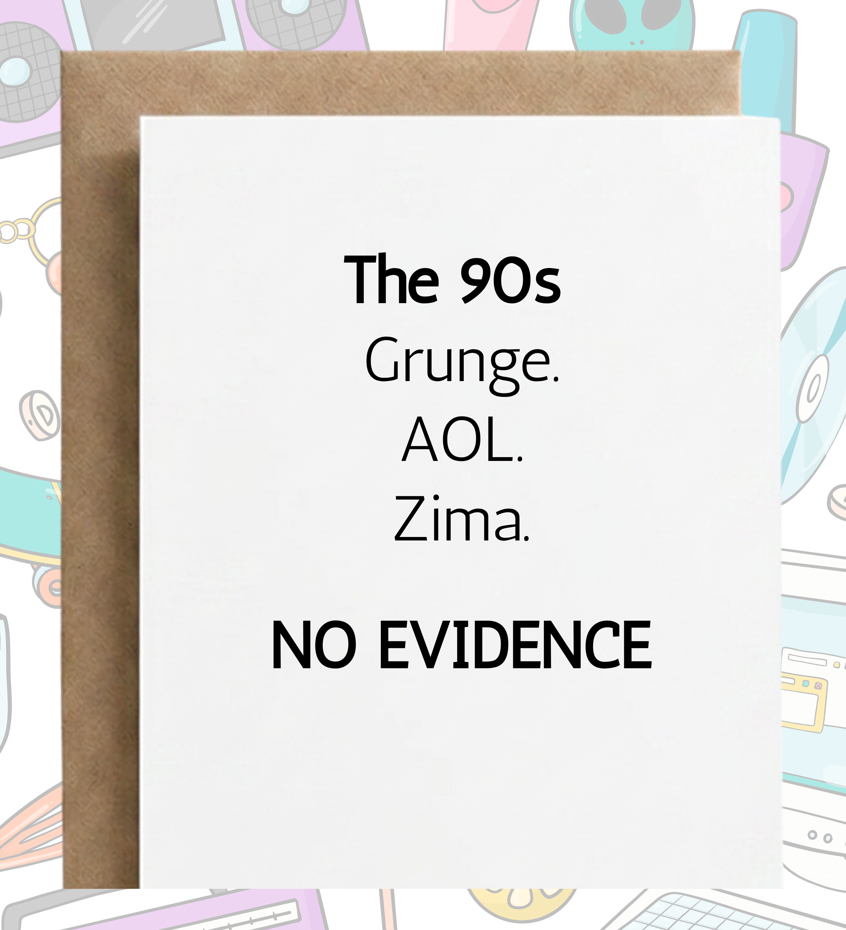 Nostalgia Birthday Cards | 80s, 90s & 2000s: 80s