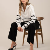 High Waist Wide Leg Pleated Dress Pants