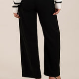 High Waist Wide Leg Pleated Dress Pants