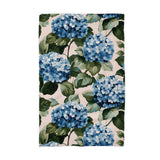 Hydrangea Flower Chinoiserie Kitchen Towel