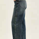 Judy Blue High Waist Marlow Hollywood Waistband Double Button Jeans