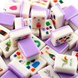 Cocktails Mahjong Tiles with Tote Bag/Dice