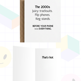 Nostalgia Birthday Cards | 80s, 90s & 2000s: 80s