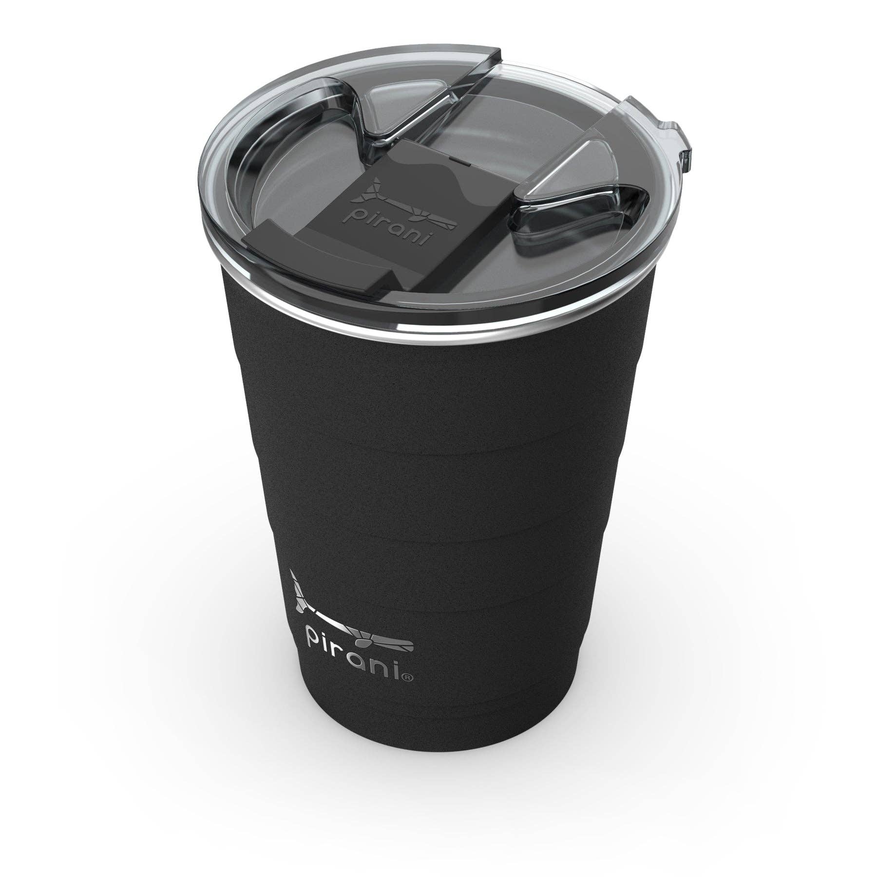 Kraken Black 16 oz Insulated Stackable Tumbler