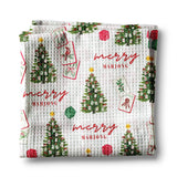 Mahjong Christmas Kitchen Towel