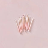 Hand-dipped Beeswax Birthday Candles | Pink Ombré