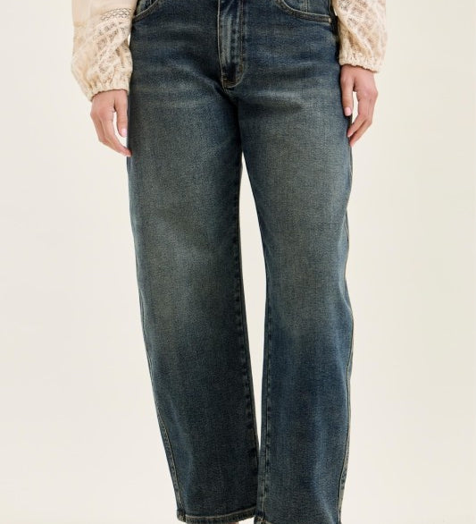 Judy Blue High Waist Marlow Hollywood Waistband Double Button Jeans
