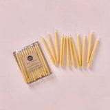 Hand-dipped Beeswax Birthday Candles | Natural