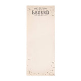 Don't Be A Lady, Be A Legend (Stevie Nicks) Skinny Notepad
