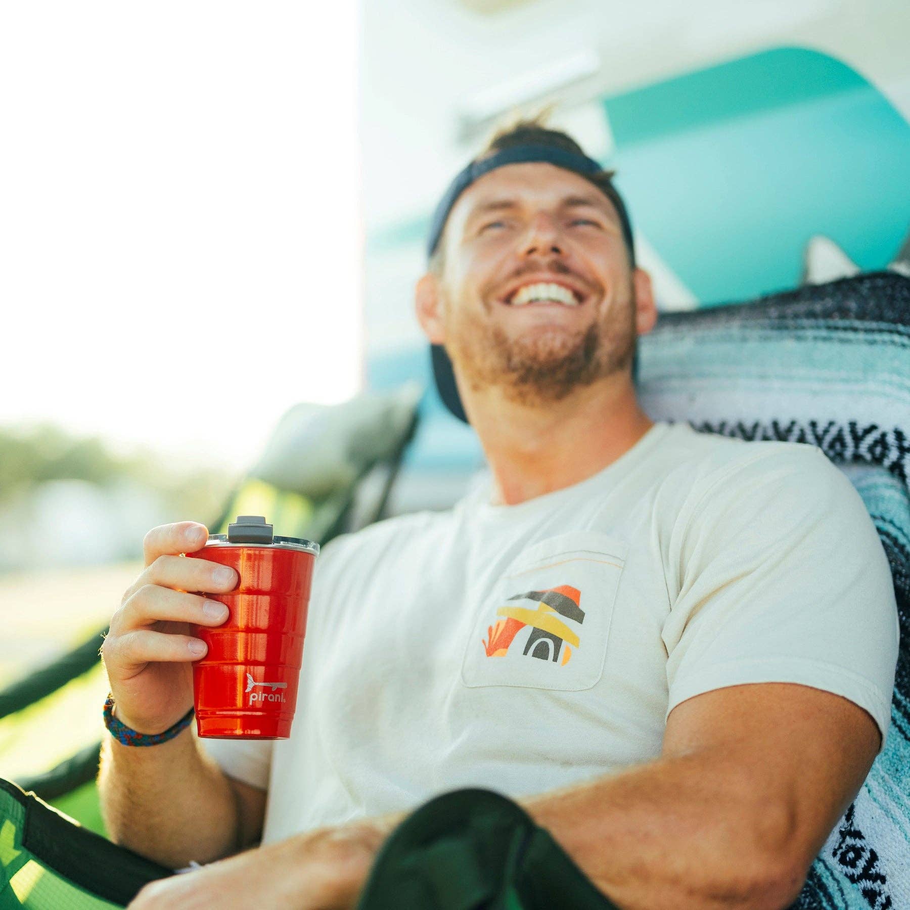 Party Red 16 oz Insulated Stackable Tumbler
