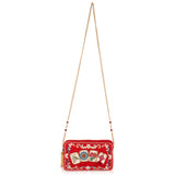 PRE-ORDER ONLY Mahjong Mood Red Tile Game Crossbody Handbag
