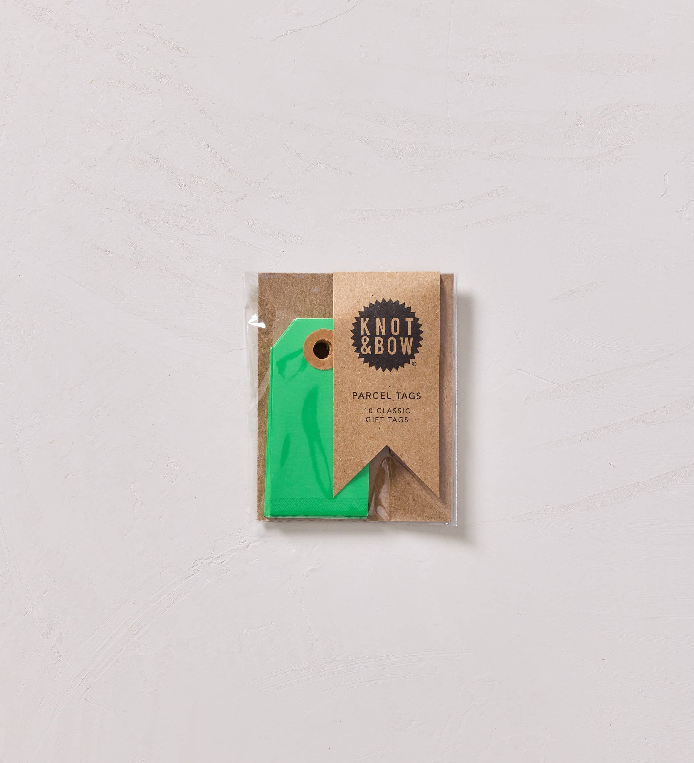 Dark Green Parcel Tags