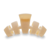 Teleties Classic Almond Beige Large Claw Clip - Large