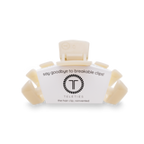 Teleties Classic Almond Beige Medium Claw Clip - Medium