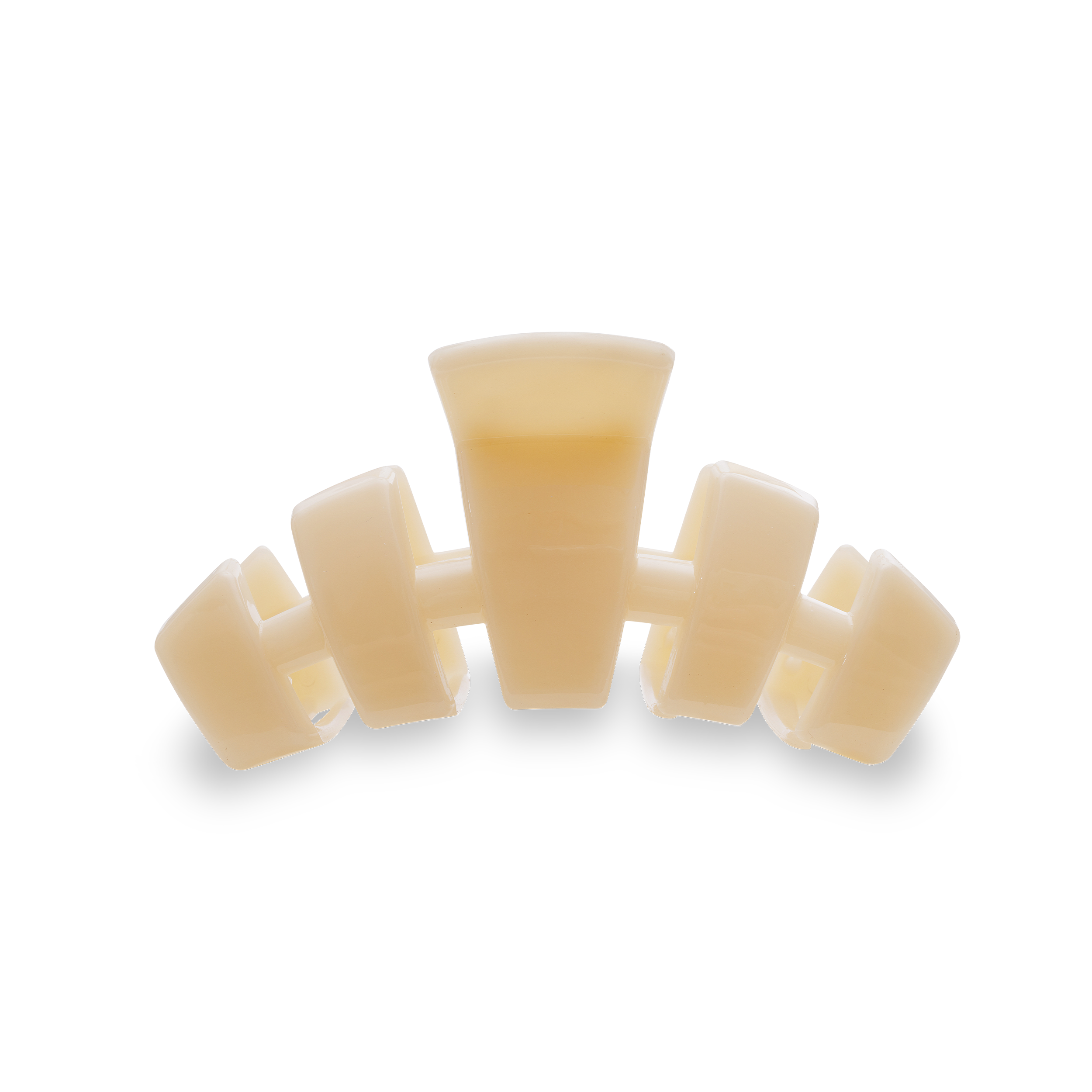 Teleties Classic Almond Beige Medium Claw Clip - Medium