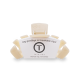Teleties Classic Almond Beige Small Claw Clip - Small