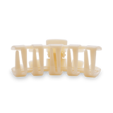 Teleties Classic Almond Beige Small Claw Clip - Small