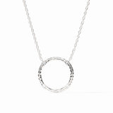 Julie Vos Astor Delicate Necklace - Cubic Zirconia - Silver
