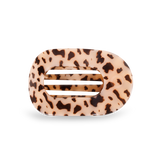 Teleties Blonde Tortoise Medium Flat Round Hair Clip - Medium