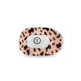 Teleties Blonde Tortoise Small Flat Round Hair Clip - Small