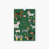 RIFLE PAPER CO. 2027 Dog of the Month Kitchen Calendar (6x9)