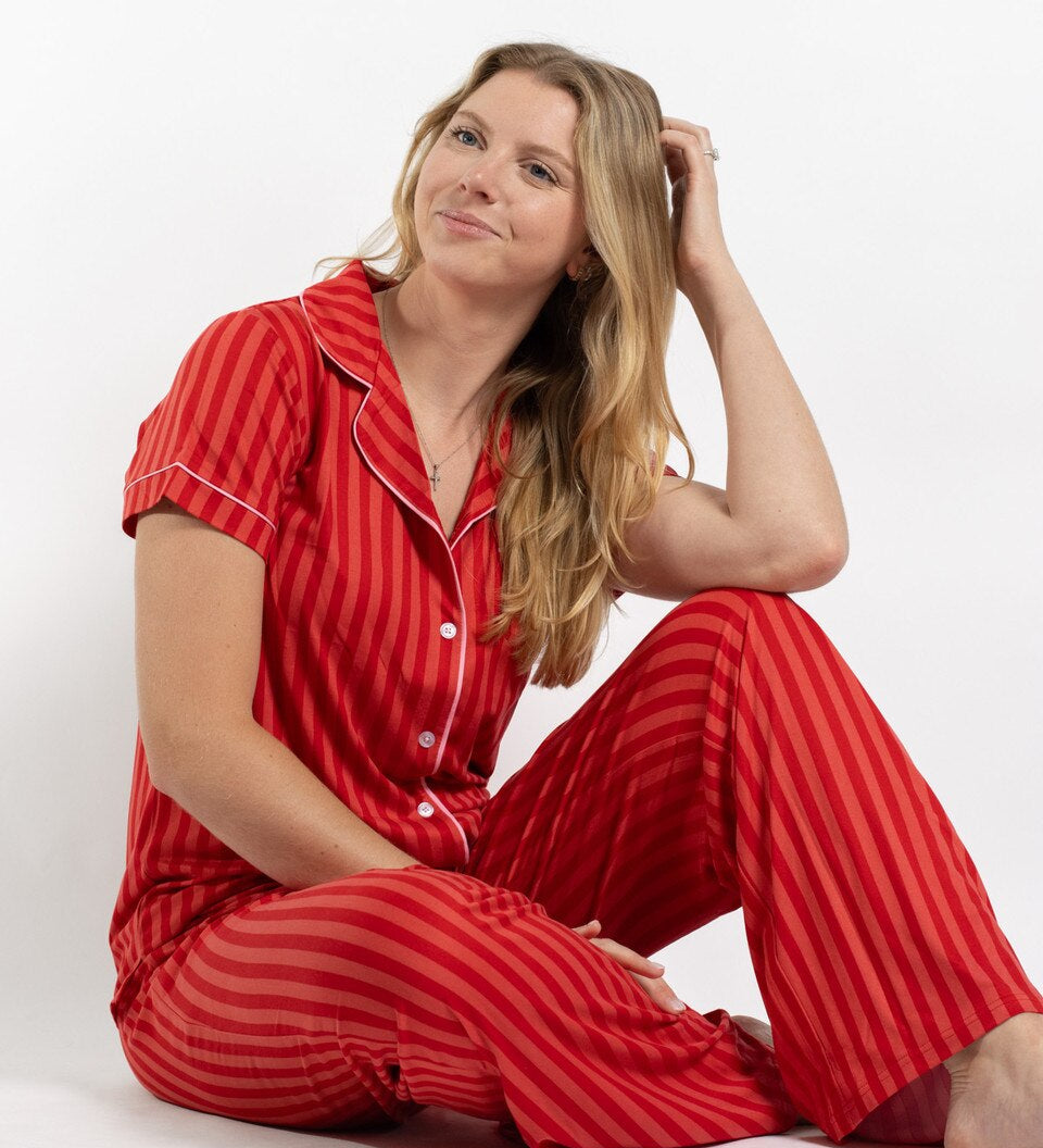 Carissa Stripe Sleep Shirt