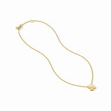 Julie Vos Catalina X Delicate Necklace - Gold