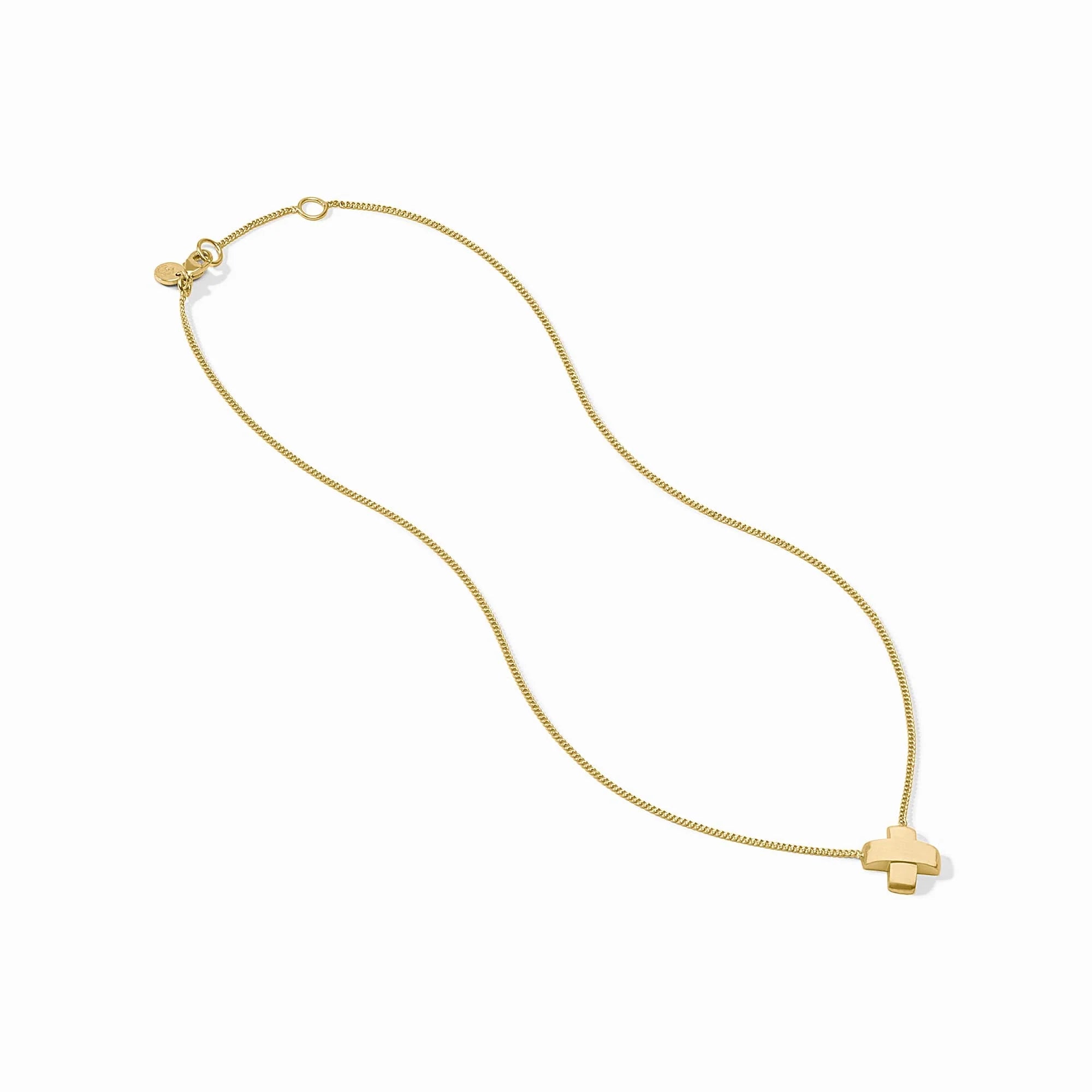 Julie Vos Catalina X Delicate Necklace - Gold