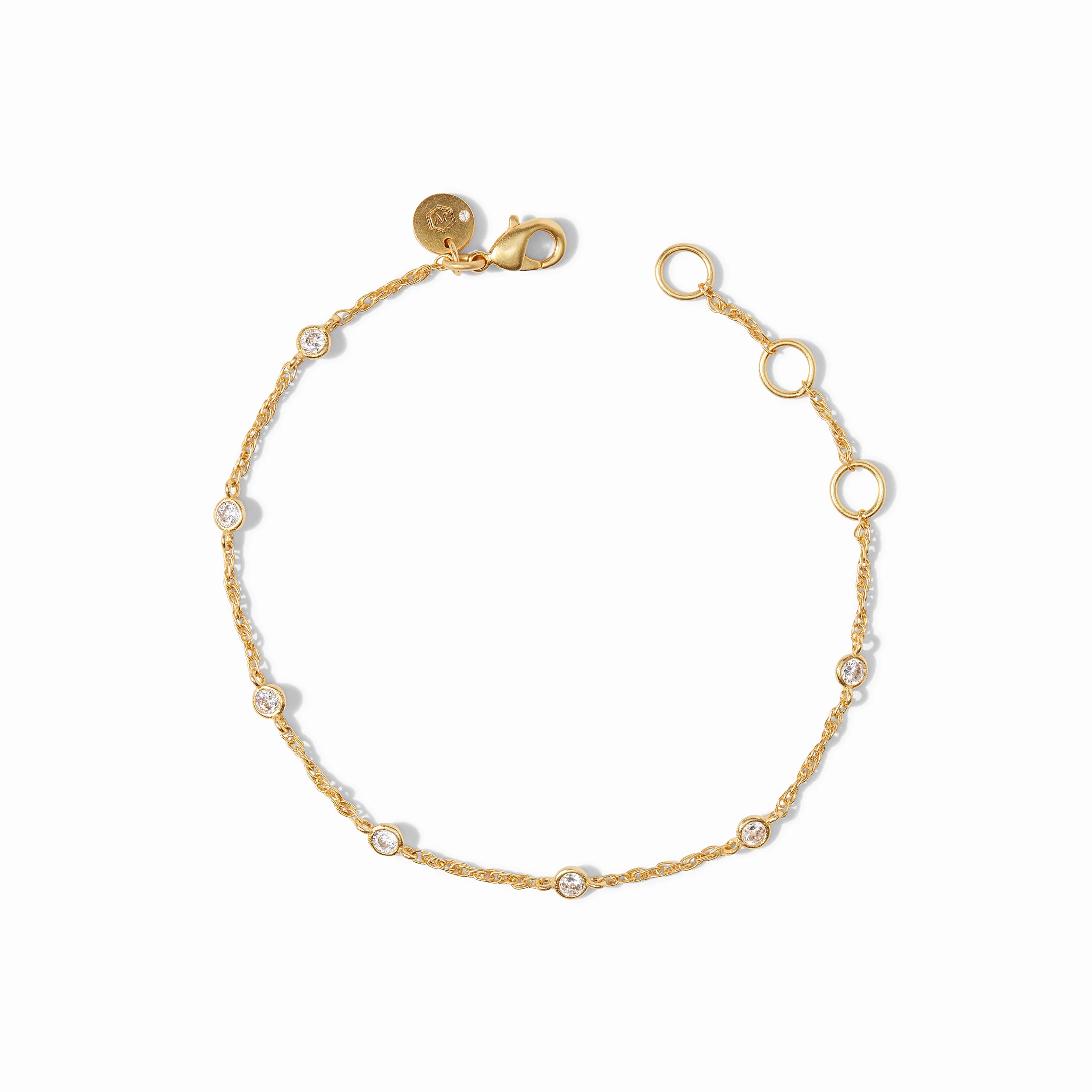 Julie Vos Celeste Delicate Bracelet - Cubic Zirconia