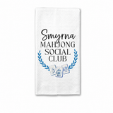 Smyrna GA Mahjong Social Club Kitchen Towel