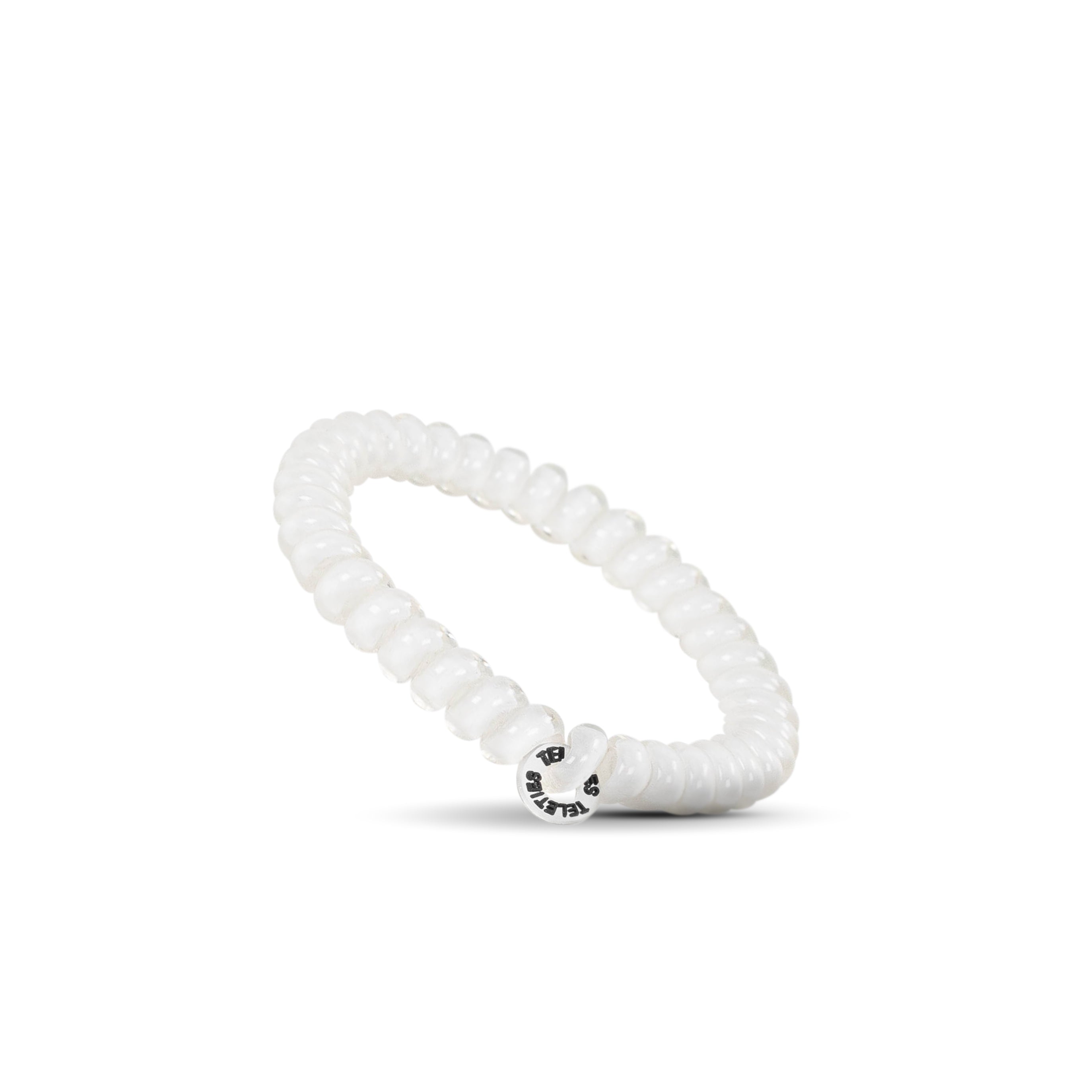 Teleties Coconut White Small Hair Ties - Small