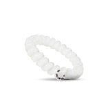 Teleties Coconut White Large Hair Ties - Large