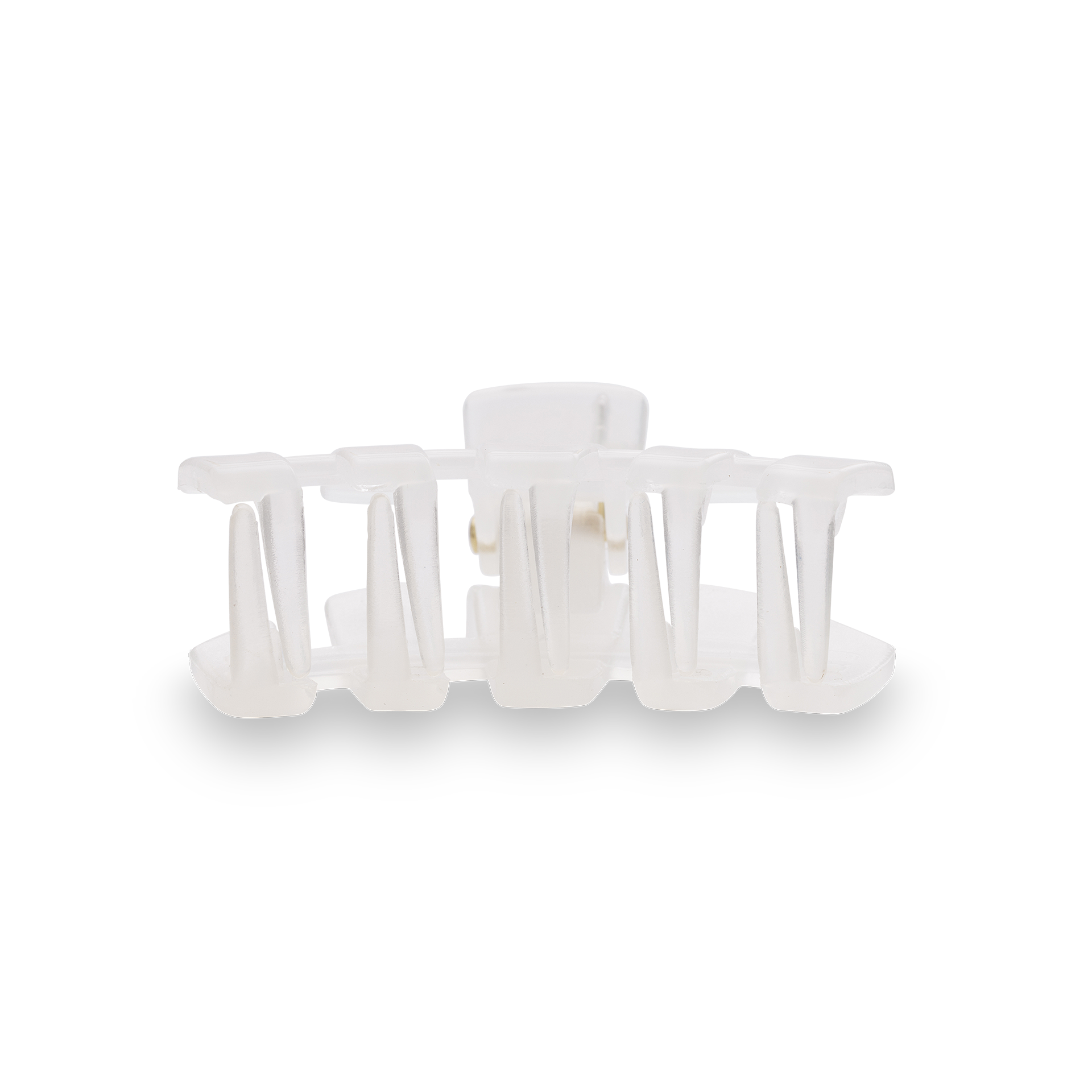 Teleties Classic Coconut White Tiny Claw Clip - Tiny