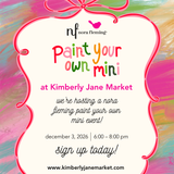 Paint your own Nora Fleming Mini | Dec 3rd | 8:00 pm