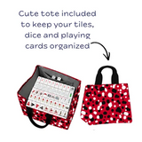 Athens Mahjong Tiles with Tote Bag/Dice