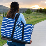Original Deano Tote Large - Nantucket Navy
