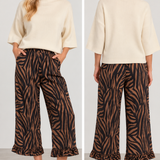 Animal Print Plus Pants