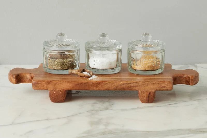 Bistro Glass Salt Cellar