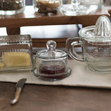 Bistro Glass Jam Jar, Round