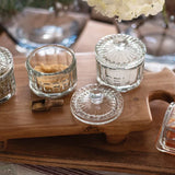Bistro Glass Jam Jar, Round