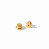 Julie Vos Honey Stud - Iridescent Chalcedony Blue