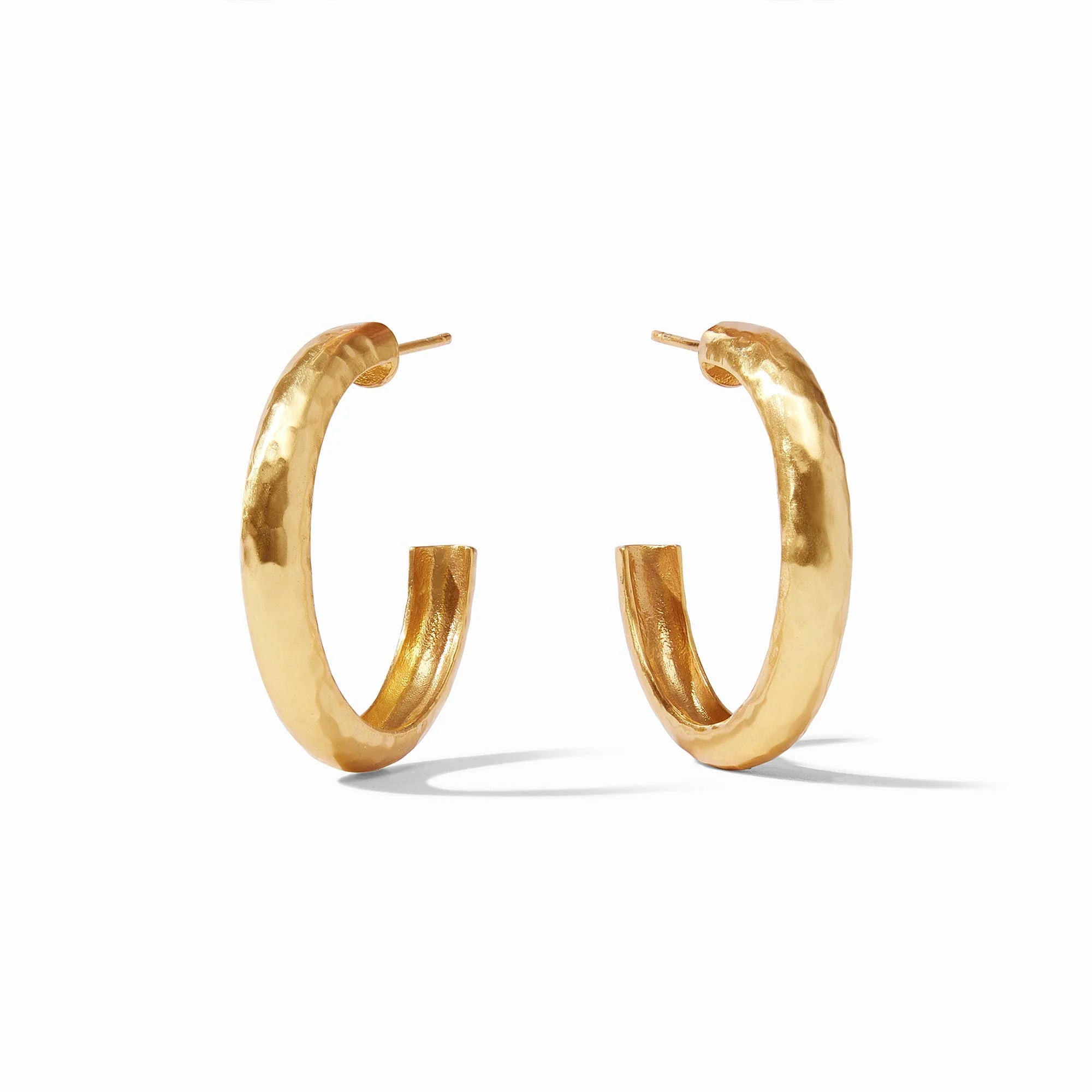 Julie Vos Havana Hoop - Gold Medium