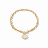 Julie Vos Honeybee Demi Necklace - Iridescent Clear Crystal
